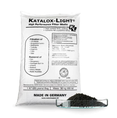 Средства массовой информации утюг песка/Katalox светофильтра и удаление марганца для грунтовых водов