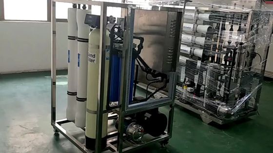 Система inversa осмоза, завод оборудования опреснения морской воды ro для водоочистки