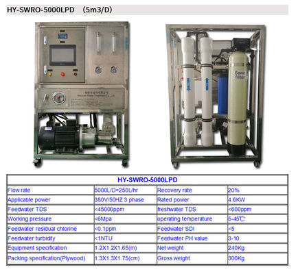 Desalinator watermaker desalinator соленой воды морское
