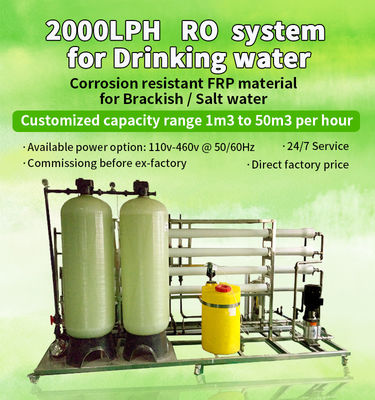 Agua питьевое Costo de Ла planta de purificacion de agua питьевой de Китай Planta de tratamiento de