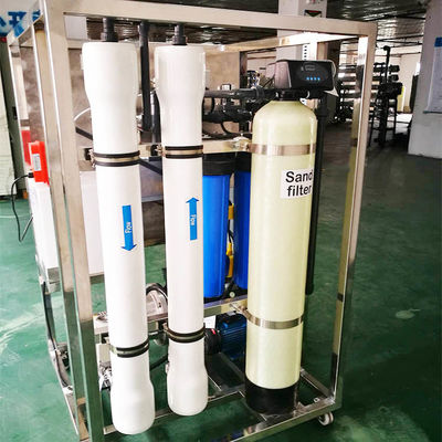 Завод водяного фильтра RO 35000 PPM, промышленный завод водоочистки Ro 460VAC